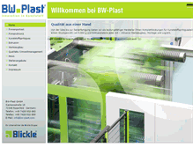 Tablet Screenshot of bw-plast.com